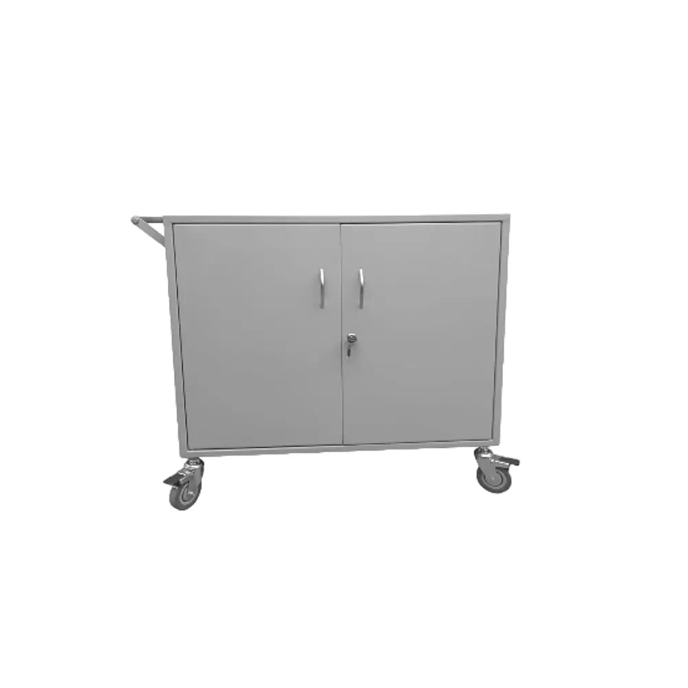 carro de ropa limpia con puertas y ruedas clínicas – Point Medic Chile