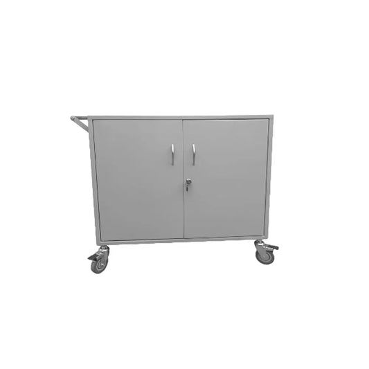 carro de ropa limpia con puertas y ruedas clínicas – Point Medic Chile