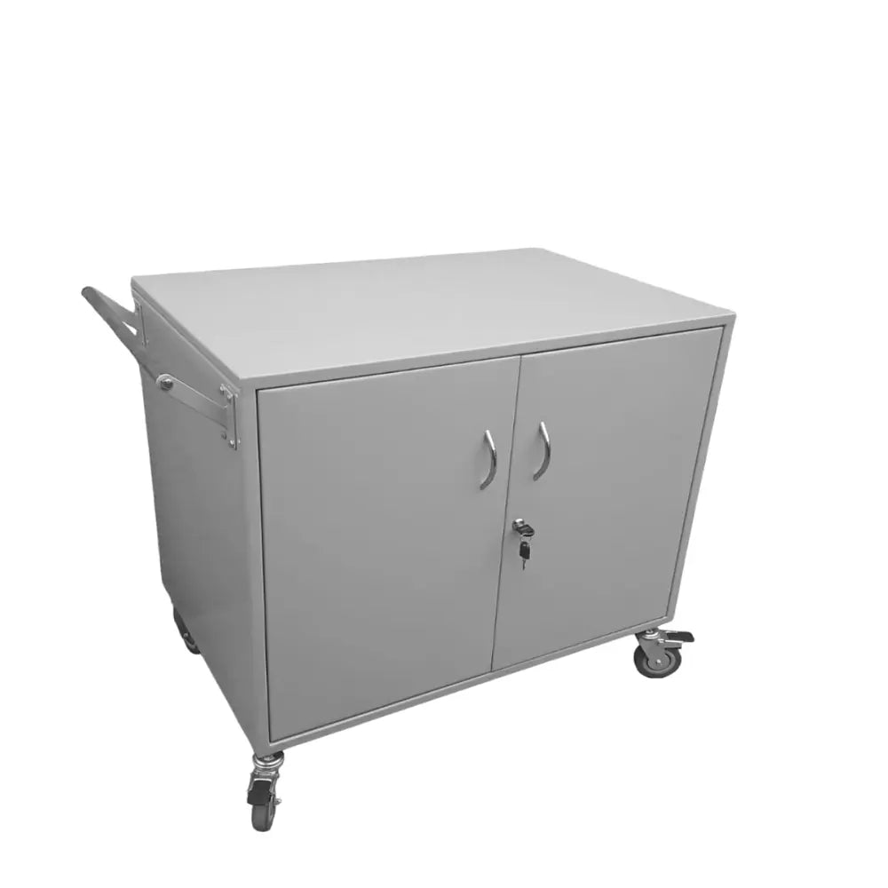 Carro Ropa Limpia Esmaltado 2P–1R - Point Medic Chile