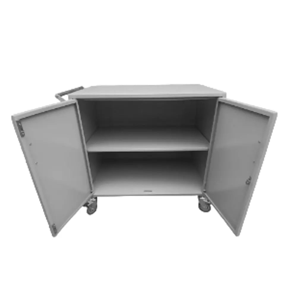 Carro Ropa Limpia Esmaltado 2P–1R - Point Medic Chile