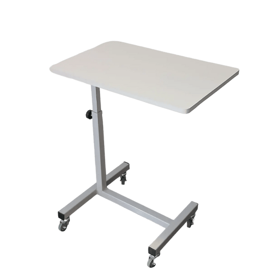 mesa clínica para comer en cama con ruedas y altura ajustable – Point Medic Chile