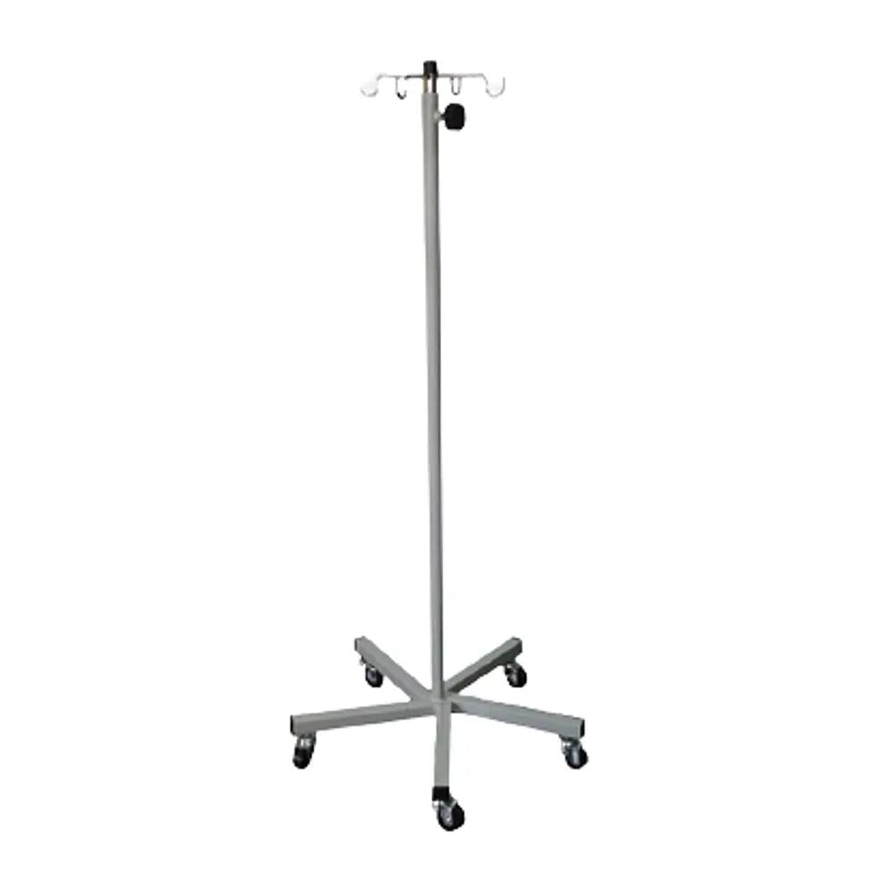 porta suero portátil con base de cinco ruedas y altura regulable – Point Medic Chile