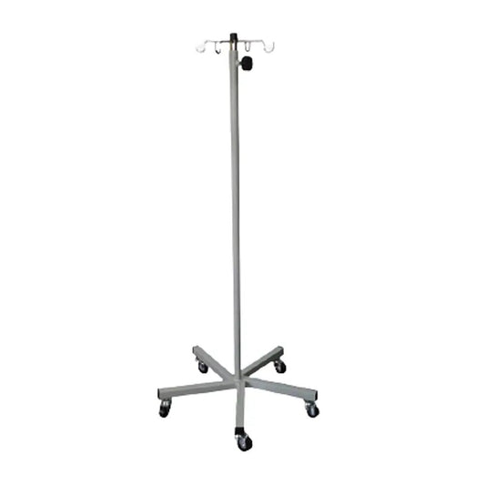 porta suero portátil con base de cinco ruedas y altura regulable – Point Medic Chile